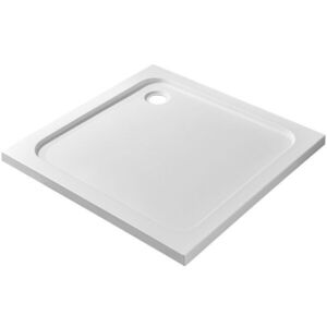 CERANO Sprchová vanička čtvercová Soto akrylát bílá lesklá 100x100x5 CER-425545 obraz