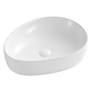 Mereo Umyvadlo na desku bez přepadu, Doren, 520x400x130 mm, slza, keramické UC524013 obraz