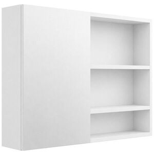 CERANO Koupelnová zrcadlová skříňka Orea bílá matná 100x65x15 CER-661924 obraz