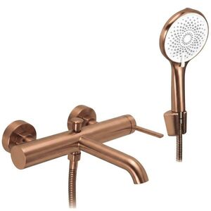 REA Vanová nástěnná baterie Rivo Brush Copper REA-B9339 obraz