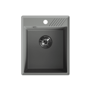 Laveo Hub – dřez 1-miskový, volcano grey SPH_V10Y obraz
