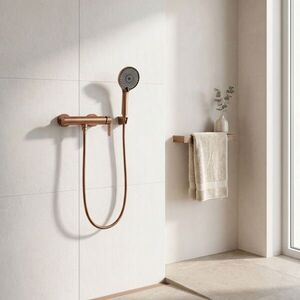 REA Sprchová baterie Arcos Brush Copper REA-B6979 obraz