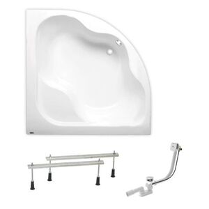 Rohová vana Laguna Samanta Plus 140x140 cm akrylát levá i pravá SIKOSM1400APN SIKOSM1400APN obraz
