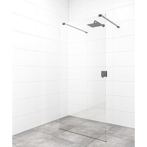 Sprchová zástěna Walk-in 140 cm SAT v barvě profilu černá SATBWI140ZAVC SATBWI140ZAVC obraz