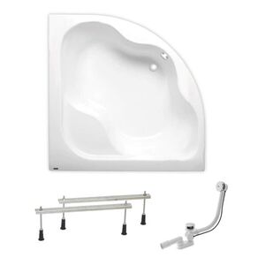 Rohová vana Laguna Syntia Plus 150x150 cm akrylát levá i pravá SIKOSY1500AN SIKOSY1500AN obraz