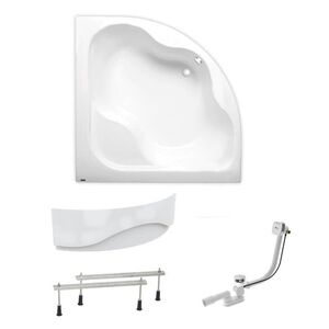 Rohová vana Laguna Syntia Plus 150x150 cm akrylát levá i pravá SIKOSY1500APNP SIKOSY1500APNP obraz