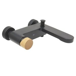 Vanová baterie SAT Fusion bez sprchového setu 150 mm páka světlé dřevo SATBSFU222DSC SATBSFU222DSC obraz