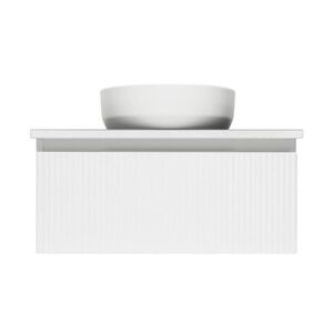 Koupelnová skříňka s krycí deskou SAT Evolution 78x30x44, 8 cm bílá mat SATEVO80WMD SATEVO80WMD obraz