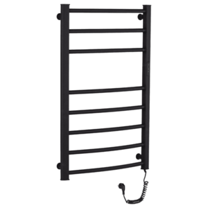 CERANO Elektrický sušák ručníků Luca, s displejem 128 W černá matná 860x550 mm LIV-EG-8-55 obraz