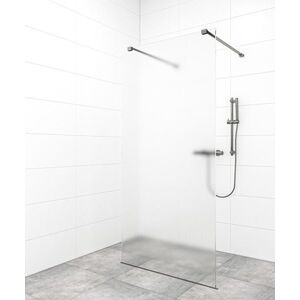Sprchová zástěna Walk-in 100 cm SAT v barvě profilu Gun metal SATBWI100MSZAVGM SATBWI100MSZAVGM obraz