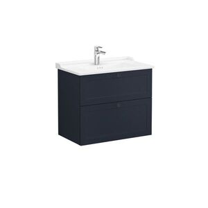 Koupelnová skříňka s umyvadlem VitrA Root 80x67x46 cm modrá mat ROOTC80BINTC ROOTC80BINTC obraz