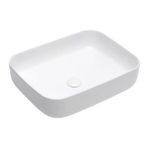 Umyvadlo na desku SAT Infinitio 50x39 cm mat bez otvoru pro baterii SATINF5039M SATINF5039M obraz