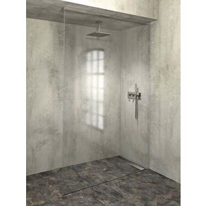 POLYSAN ARCHITEX sada pro neviditelné uchycení skla, podlaha-stěna-strop, 1615x2600, leštěný hliník AX2516 obraz