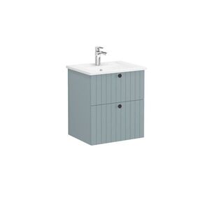 Koupelnová skříňka s umyvadlem VitrA Root 60x67x46 cm zelená mat ROOTG60GINTS ROOTG60GINTS obraz