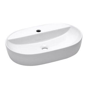 Umyvadlo na desku SAT Infinitio 60x40 cm otvor pro baterii uprostřed SATINF6040 SATINF6040 obraz