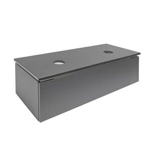 Koupelnová skříňka SAT Feel 120x30x46 cm antracit mat SATFEEL120ANTD SATFEEL120ANTD obraz