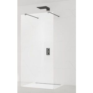 Sprchová zástěna walkin-in 70 cm SAT Walk-In SATBWI70ZAVGM SATBWI70ZAVGM obraz
