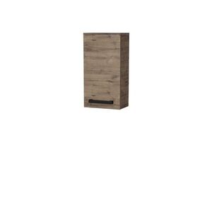 Koupelnová skříňka nízká s černou úchytkou SAT Cube Way 32, 5x63x20 cm dub Wellington mat CUBE3CH32DW CUBE3CH32DW obraz