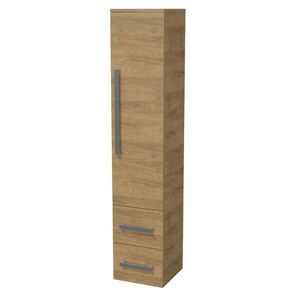 Koupelnová skříňka vysoká SAT Cube Way 32, 5x162, 5x33 cm dub Hickory CUBE3CHV35DH CUBE3CHV35DH obraz