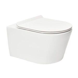 WC závěsné SAT Brevis včetně prkénka softclose, zadní odpad SATBRE011RREXP SATBRE011RREXP obraz