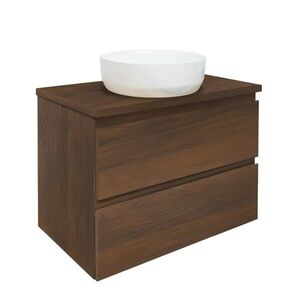 Koupelnová skříňka s krycí deskou SAT B-Way 59x50x45 cm ořech mat BWAY260NUTDESK BWAY260NUTDESK obraz