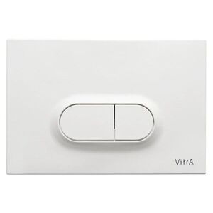 Ovládací tlačítko VitrA Loop O plast bílé lesklé 740-0500 740-0500 obraz