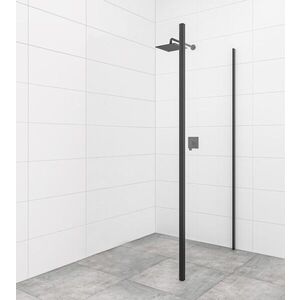 Boční zástěna ke sprchovým dveřím 80 cm SAT TEX BB SATSTENATEXD80C SATSTENATEXD80C obraz