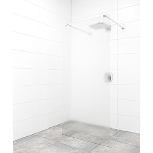 Sprchová zástěna Walk-in 80 cm SAT v barvě profilu chrom SATBWI80MSZAV SATBWI80MSZAV obraz