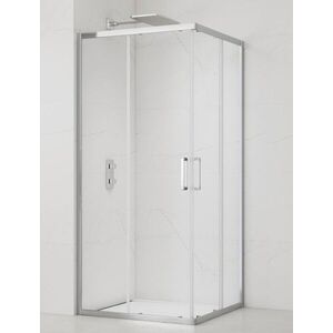 Sprchový kout čtverec 100x100 cm SAT TEX SIKOTEXQ100CRT SIKOTEXQ100CRT obraz