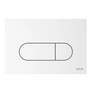 Ovládací tlačítko VitrA Root Round plast bílá lesk 740-2200 740-2200 obraz