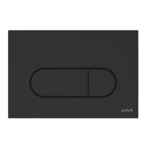 Ovládací tlačítko VitrA Root Round plast černá 740-2211 740-2211 obraz