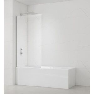 Vanová zástěna SAT 150x80 cm chrom SIKOVZPEV150 SIKOVZPEV150 obraz
