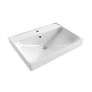 Nábytkové umyvadlo SAT Brevis 61x47, 5 cm otvor pro baterii uprostřed SATBRE6046 SATBRE6046 obraz