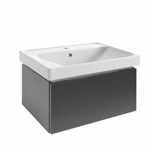 Koupelnová skříňka s umyvadlem SAT Feel 60x30x46 cm antracit mat SATFEEL60ANTU5 SATFEEL60ANTU5 obraz