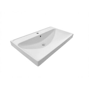 Nábytkové umyvadlo SAT Brevis 81x47, 5 cm otvor pro baterii uprostřed SATBRE8046 SATBRE8046 obraz