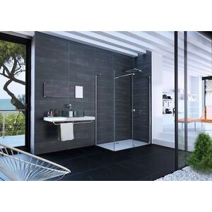 HUPPE Boční zástěna ke sprchovým dveřím 90 cm Hüppe Xtensa pure XT0307.069.322 XT0307.069.322 obraz