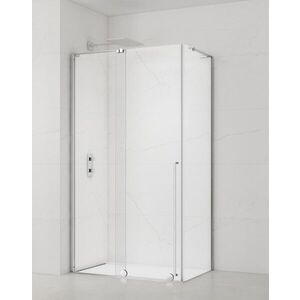 Sprchový kout obdélník 140x100 cm SAT Walk-In Xmotion SATBWIXMN140S100 SATBWIXMN140S100 obraz