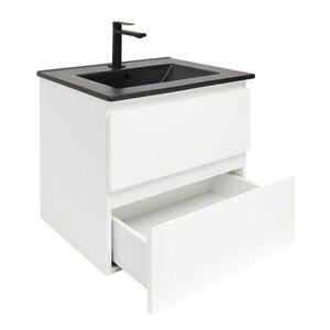 Koupelnová skříňka s umyvadlem SAT B-Way 59x50x45 cm bílá lesk BWAY260WU4B2B BWAY260WU4B2B obraz