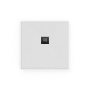 Sprchová vanička čtvercová SAT Alek 90x90 cm litý mramor SATALEK90QB SATALEK90QB obraz