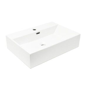 Umyvadlo SAT Cube Way 60x42 cm otvor pro baterii uprostřed SATCW6042 SATCW6042 obraz