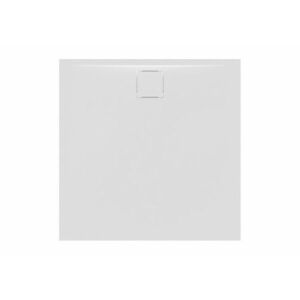 Sprchová vanička čtvercová SAT Vision 90x90 cm litý mramor SATSVVI90QB SATSVVI90QB obraz