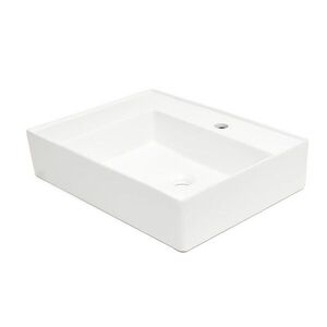 Umyvadlo SAT Cube Way 60x46 cm otvor pro baterii uprostřed SATCW6046L SATCW6046L obraz