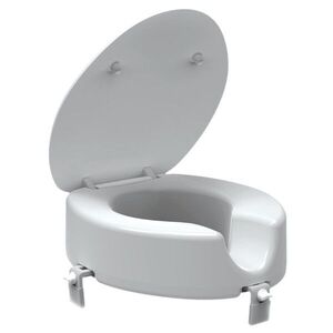 SIKO Zvýšené sedátko 12 cm na WC pro seniory, bílá INVALWCSED INVALWCSED obraz