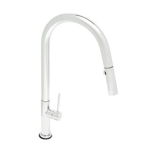 Dřezová baterie SAT s vytahovací sprškou, 2 proudy chrom SATBSD288 SATBSD288 obraz