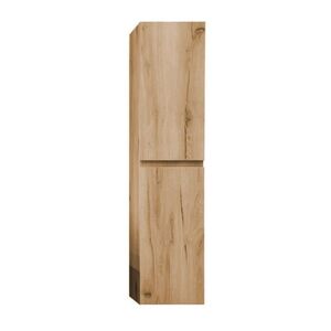 Koupelnová skříňka vysoká SAT B-WAY 30x133x35 cm dub mat BWAY35OAK BWAY35OAK obraz