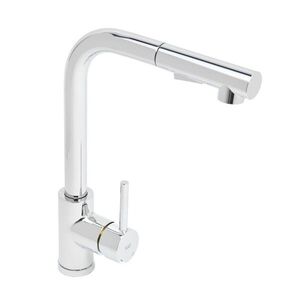 Dřezová baterie SAT sklopné rameno chrom SATBSD289L SATBSD289L obraz