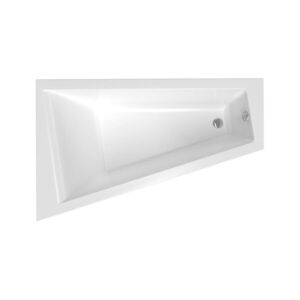 Asymetrická vana Laguna Idea Plus 160x100 cm akrylát levá ID1600LPLUS ID1600LPLUS obraz