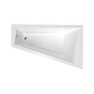 Asymetrická vana Laguna Idea Plus 160x100 cm akrylát pravá ID1600PPLUS ID1600PPLUS obraz