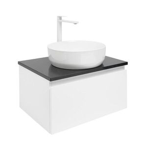 Koupelnová skříňka s krycí deskou SAT B-WAY 59x30x45 cm bílá lesk BWAY60WTKUB BWAY60WTKUB obraz