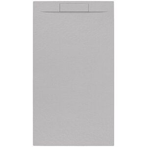Sprchová vanička obdélníková SAT Fusion 100x80 cm litý mramor Gris Perla SATFU10080GRP SATFU10080GRP obraz